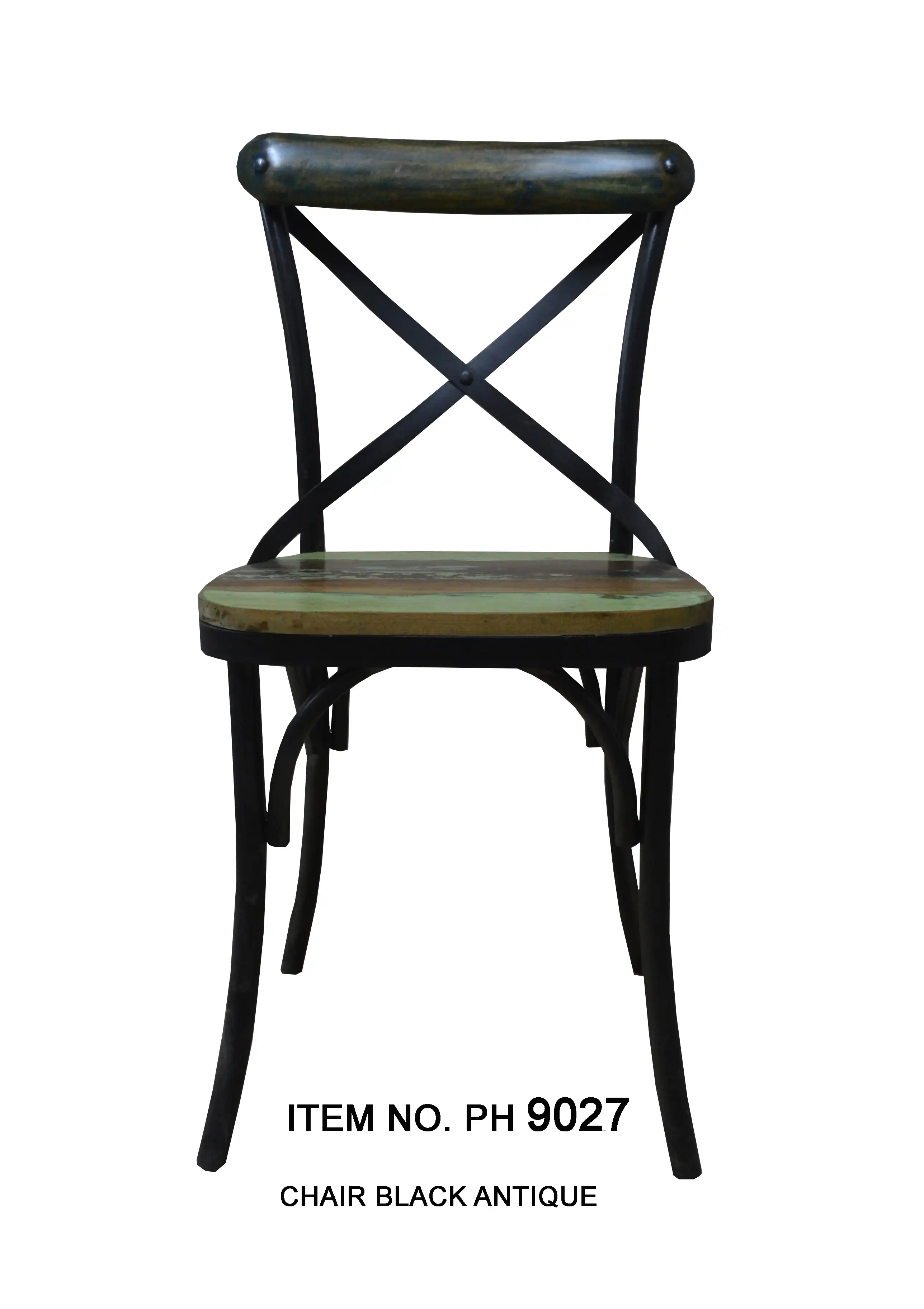 Iron Chair with Wooden Seat
Set of 2 - popular handicrafts